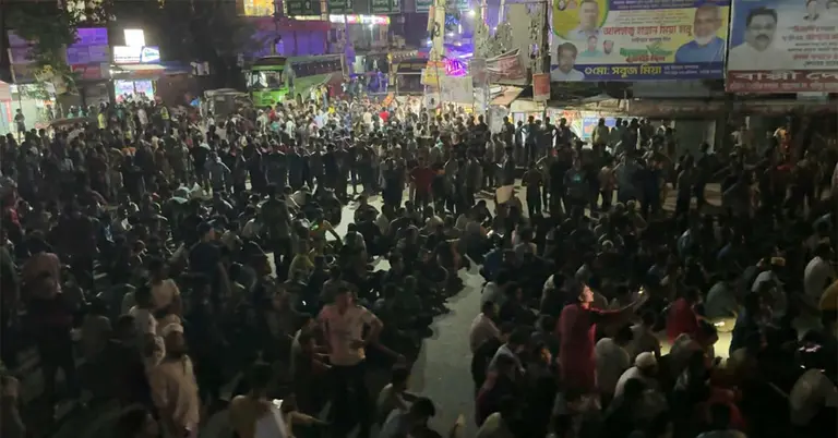 ডুয়েট শিক্ষার্থীদের বিক্ষোভ-সমাবেশ